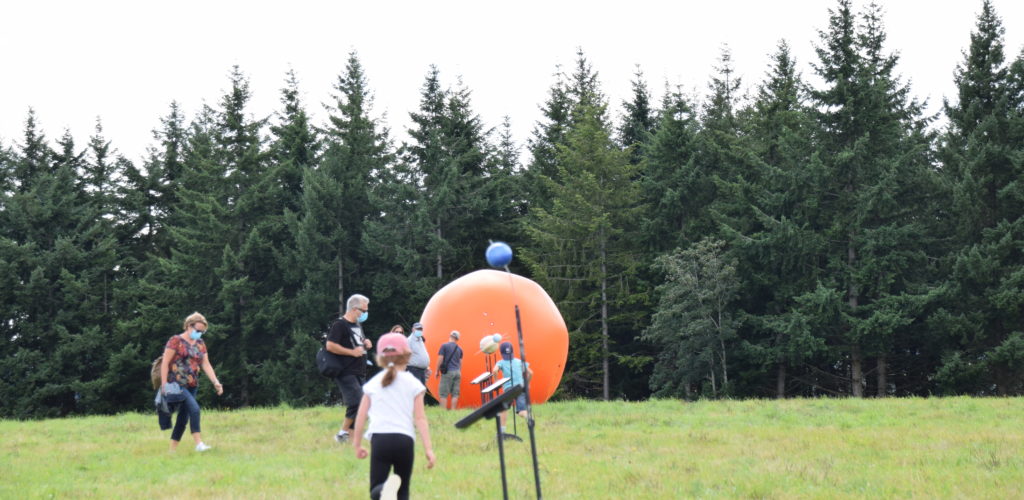 Exposition temporaire - Balade dans le système solaire ©CCSTI de l'Ardèche