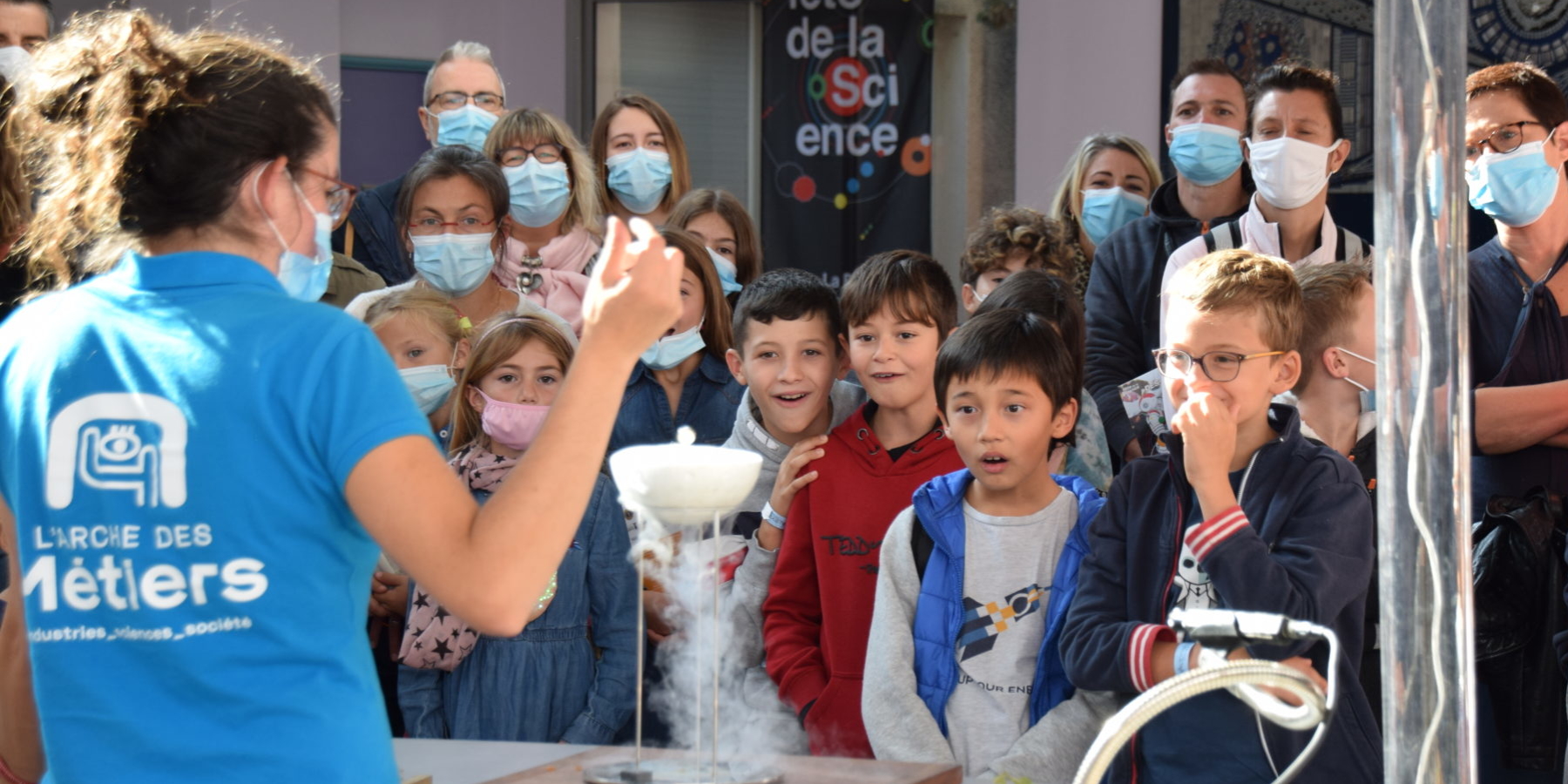 La « Sciences en fête » à L’Arche des Métiers
