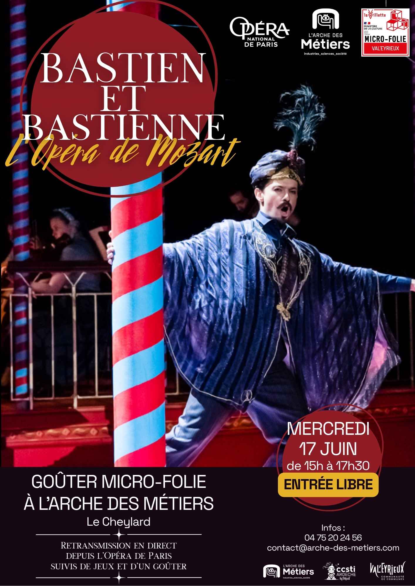 Goûter Micro-Folie - Bastien et Bastienne